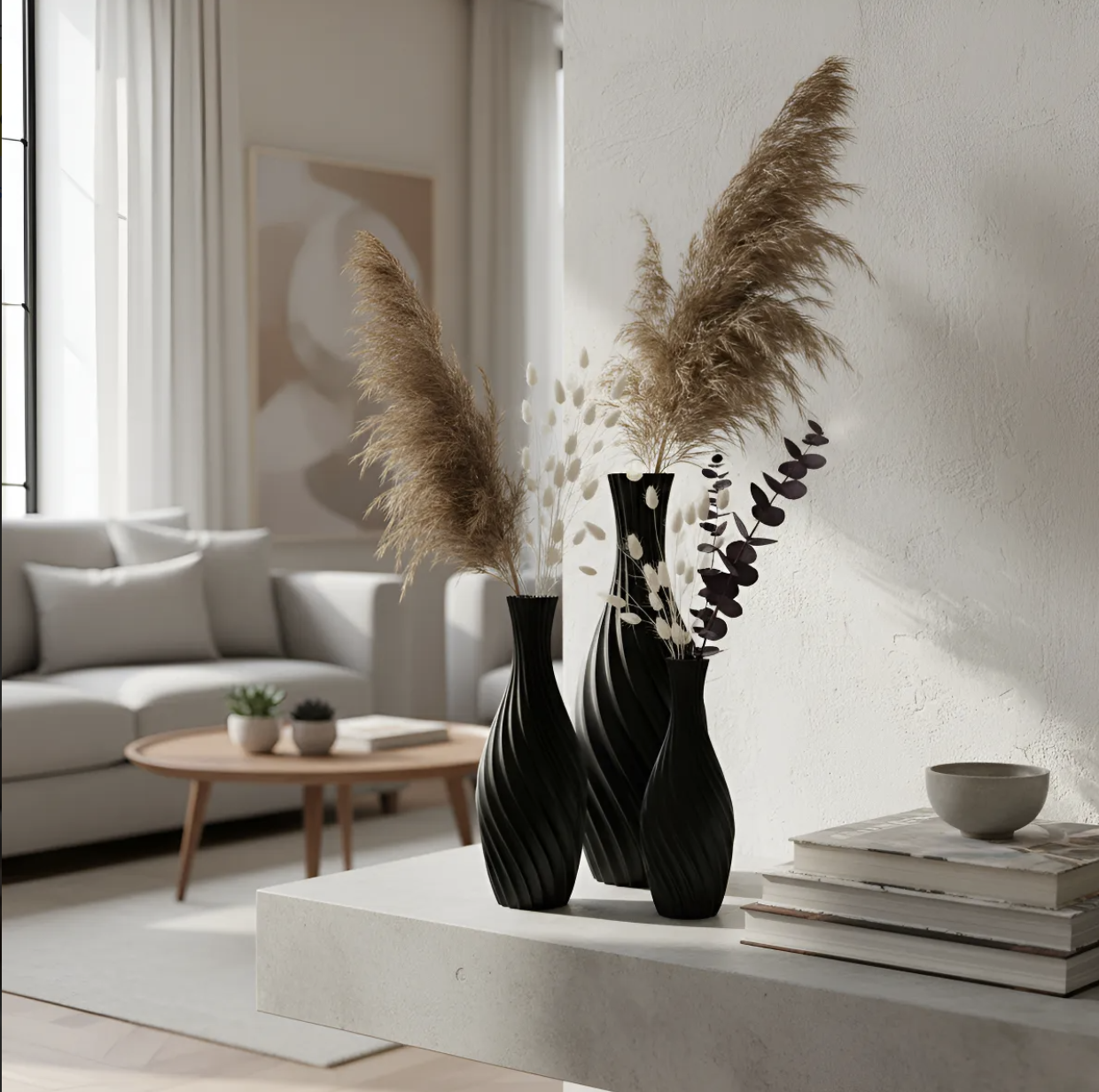 Set Florero espiral Kimu lab