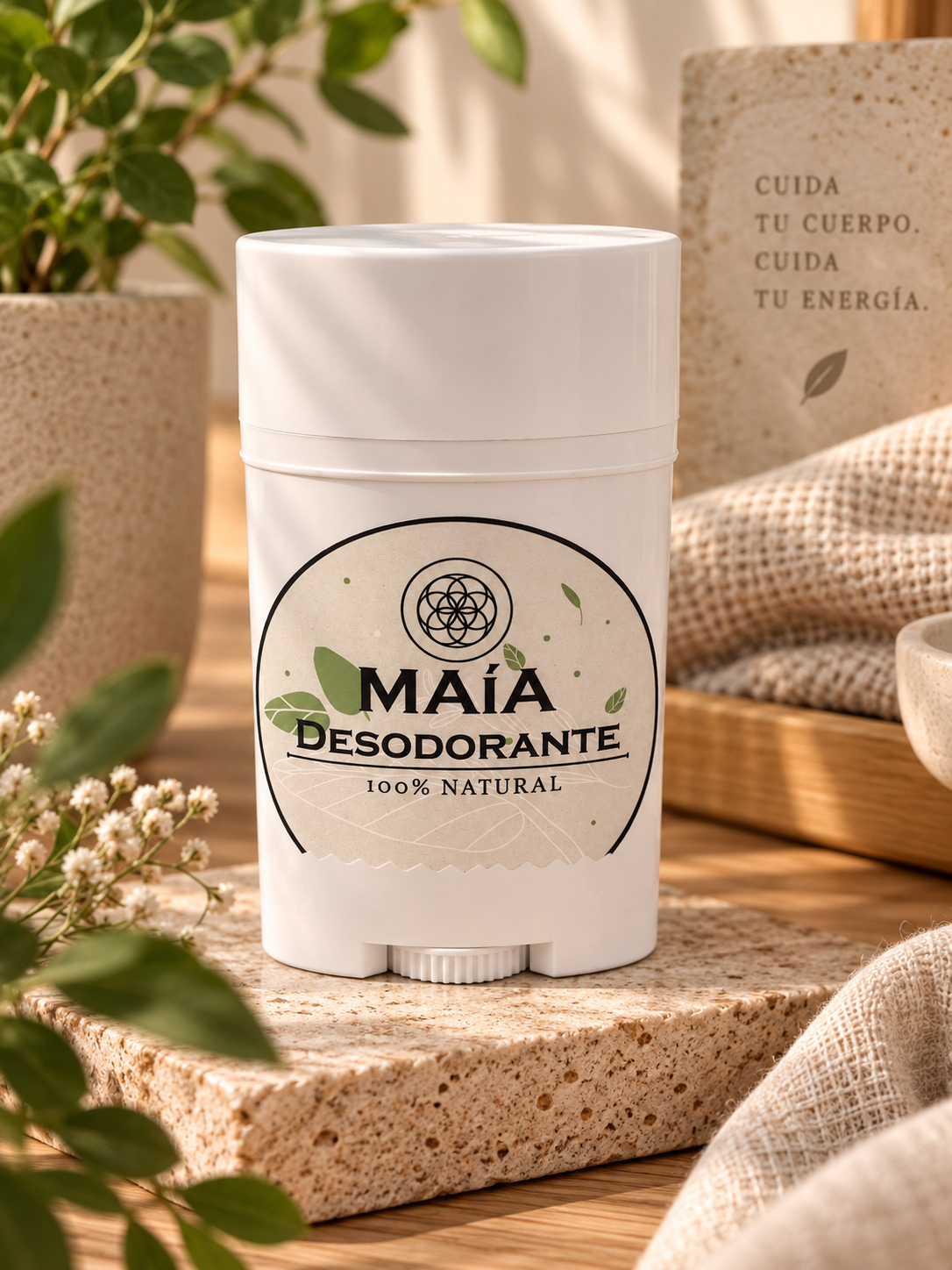 Desodorante unisex limon, lavanda y te tree