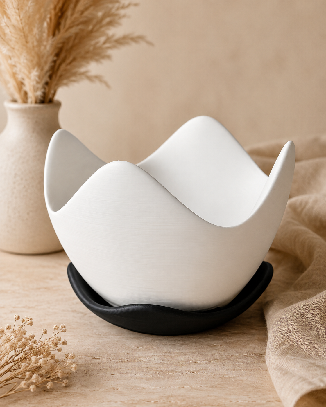 Set Maceta Ola Tulipán