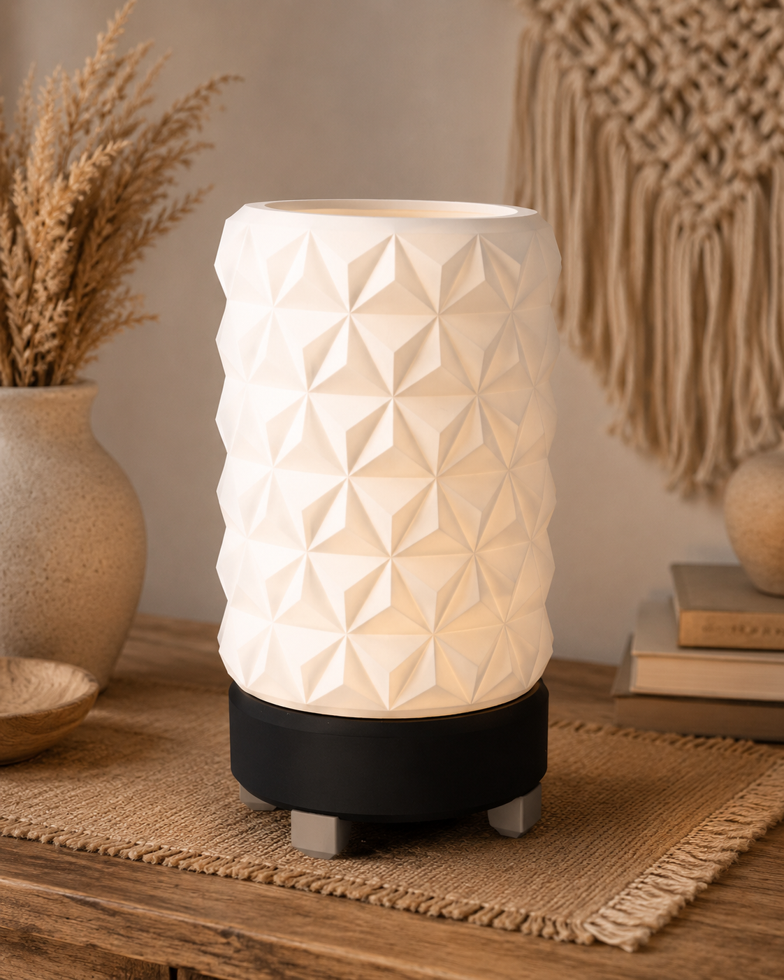 Lampara Foxwood Geometric Gow Within